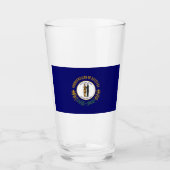 De vlag van Kentucky Glas (Voorkant)