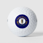 De vlag van Kentucky Golfballen (Voorkant)