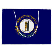 De vlag van Kentucky Groot Cadeauzakje (Achterkant)