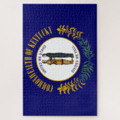De vlag van Kentucky Legpuzzel (Verticaal)