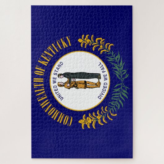 De vlag van Kentucky Legpuzzel (Verticaal)