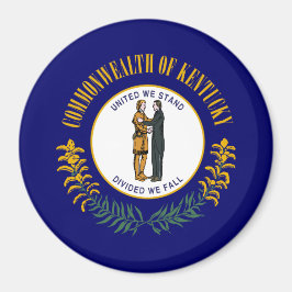De vlag van Kentucky Magneet