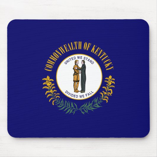 De vlag van Kentucky Muismat (Voorkant)