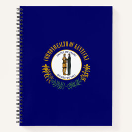 De vlag van Kentucky Notitieboek