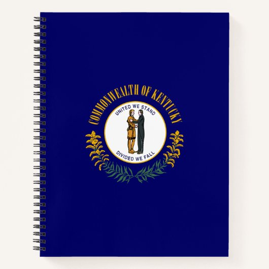 De vlag van Kentucky Notitieboek (Voorkant)