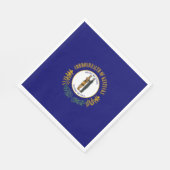 De vlag van Kentucky Servet (Hoek)