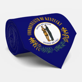 De vlag van Kentucky Stropdas