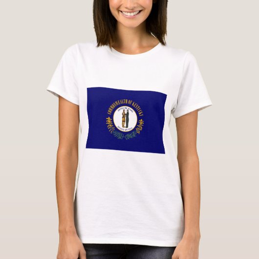 De vlag van Kentucky T-shirt (Voorkant)