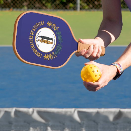 De vlag van Kentucky, Verenigde Staten van Amerika Pickleball Paddle (Insitu)