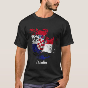 de vlag van Kroatië T-shirt