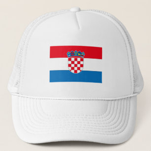 De Vlag van Kroatië Trucker Pet