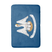 De vlag van Louisiana Badmat (Voorkant Verticaal)