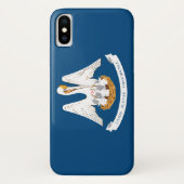 De vlag van Louisiana Case-Mate iPhone Case (Achterkant)