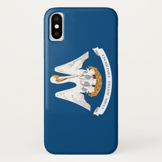 De vlag van Louisiana Case-Mate iPhone Case (Achterkant)