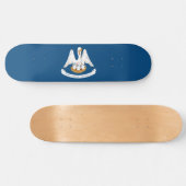 De vlag van Louisiana Persoonlijk Skateboard (Horizontaal)