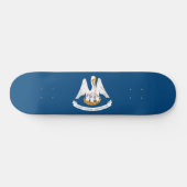 De vlag van Louisiana Persoonlijk Skateboard (Horizontaal)