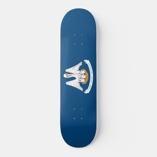 De vlag van Louisiana Persoonlijk Skateboard (Voorkant)