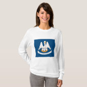 De vlag van Louisiana T-shirt (Voorkant volledig)