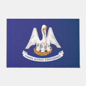 De vlag van Louisiana, Verenigde Staten van Amerik Deurmat (Voorkant)