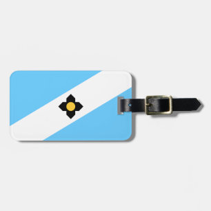 De vlag van Madison, Bagagelabel van Wisconsin
