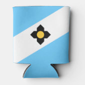 De vlag van Madison, Koelbox van Wisconsin Blikjeskoeler (Voorkant)