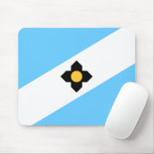 De vlag van Madison, Muismat Wisconsin (Met muis)