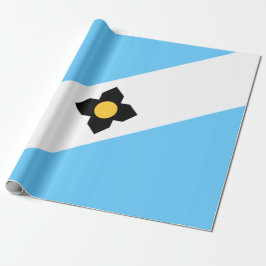 De vlag van Madison (Wisconsin) Cadeaupapier