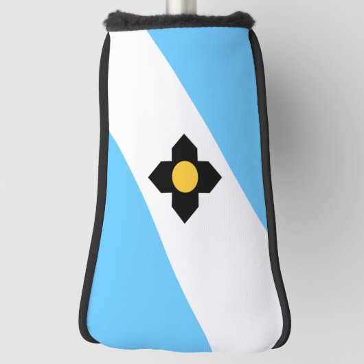 De vlag van Madison, Wisconsin Golfheadcover (Draai 90)