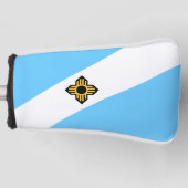 De vlag van Madison, Wisconsin Golfheadcover (Voorkant)