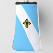 De vlag van Madison, Wisconsin Golfheadcover (Draai 90)