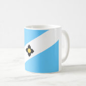 De vlag van Madison (Wisconsin) Koffiemok (Voorkant rechts)