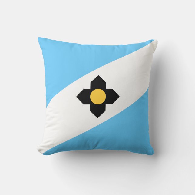 De vlag van Madison (Wisconsin) Kussen (Voorkant)