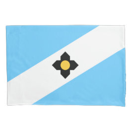 De vlag van Madison (Wisconsin) Kussensloop