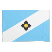 De vlag van Madison (Wisconsin) Kussensloop (Voorkant-Rechts)