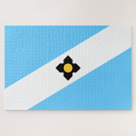 De vlag van Madison (Wisconsin) Legpuzzel