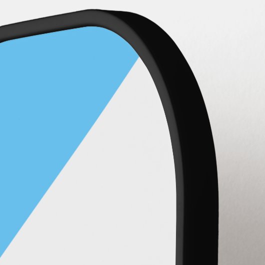 De vlag van Madison, Wisconsin Pickleball Paddle (Links Detail)