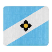 De vlag van Madison (Wisconsin) Snijplank (Voorkant)