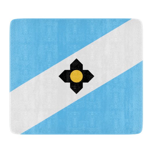 De vlag van Madison (Wisconsin) Snijplank (Voorkant)