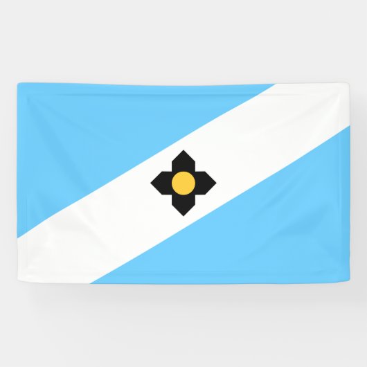 De vlag van Madison (Wisconsin) Spandoek (Horizontaal)