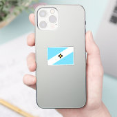De vlag van Madison, Wisconsin Sticker (Telefoon)