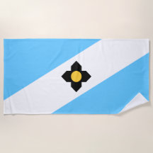 De vlag van Madison (Wisconsin)