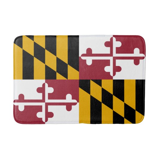 De vlag van Maryland Badmat (Voorkant)