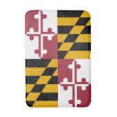 De vlag van Maryland Badmat (Voorkant Verticaal)