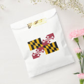 De vlag van Maryland Bedankzakje (Gezegeld)