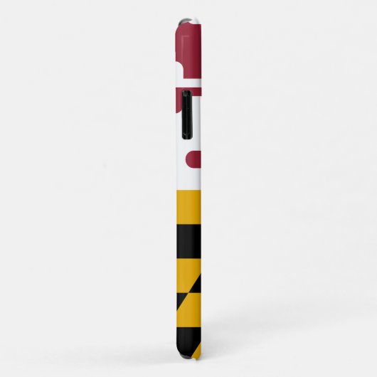 De vlag van Maryland Case-Mate iPhone Case (Achterkant/rechts)