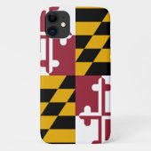 De vlag van Maryland Case-Mate iPhone Case (Achterkant)