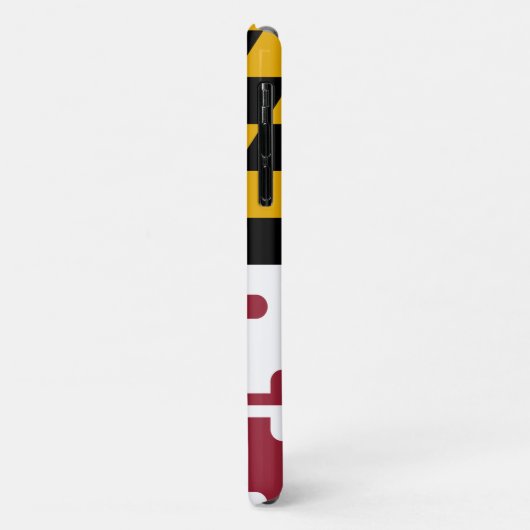 De vlag van Maryland Case-Mate iPhone Case (Achterkant/links)