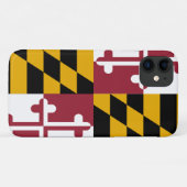 De vlag van Maryland Case-Mate iPhone Case (Achterkant (horizontaal))