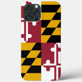 De vlag van Maryland Case-Mate iPhone Case (Achterkant)