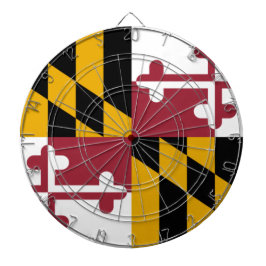 De vlag van Maryland Dartbord
